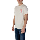 Cream Cotton T-Shirt